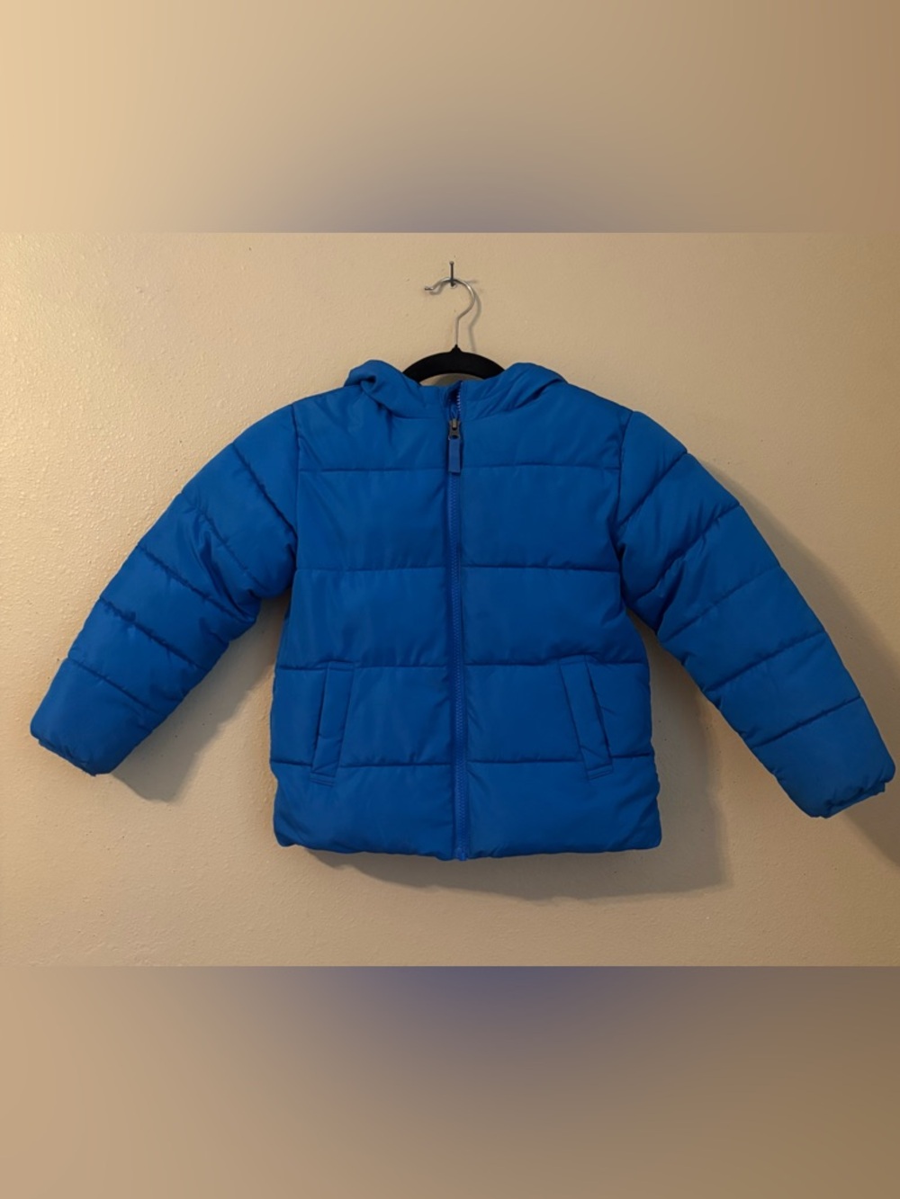Kids Blue Puffer Jacket